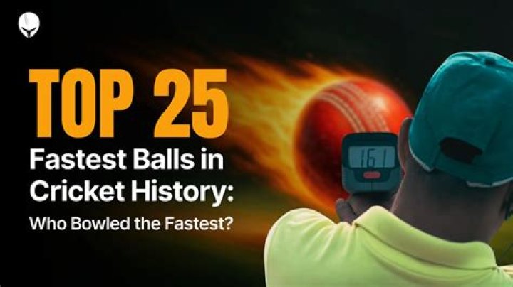 Which is the fastest ball in IPL?