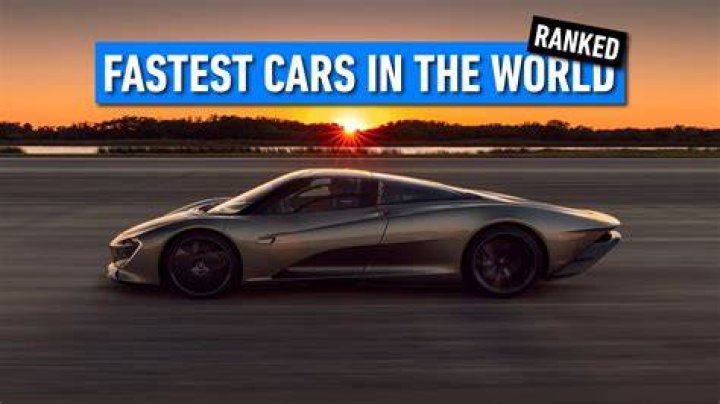 Which is the fastest street-legal car?