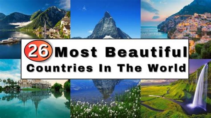Which is the most beautiful country in the world 2020?