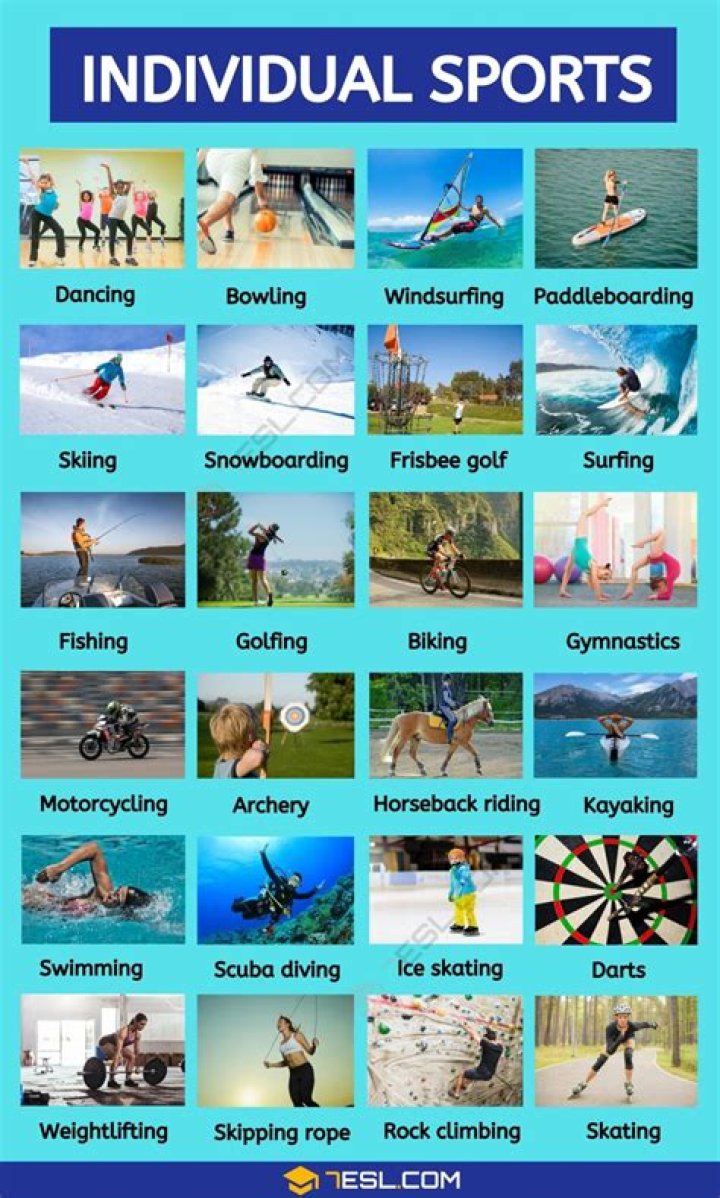 Which one is an individual game?