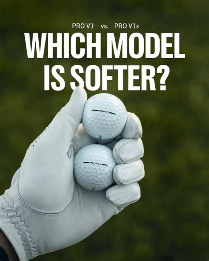 Which Pro V1 is softer?