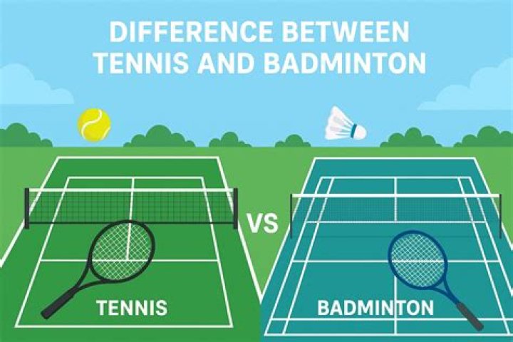 Which sport is harder tennis or badminton?