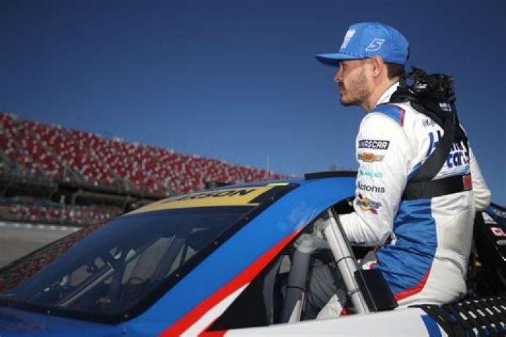 Who does Kyle Larson drive for?