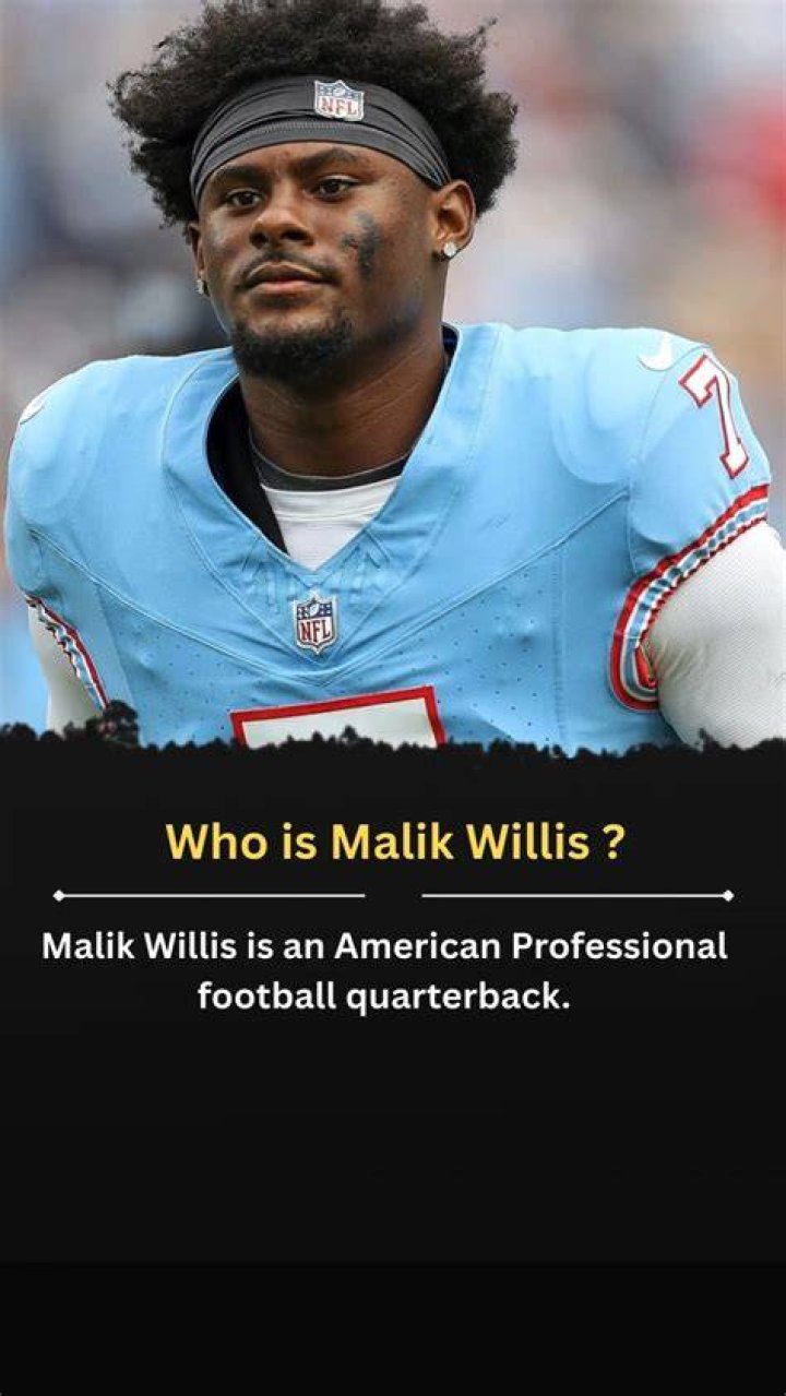 Who drafted malik Willis?