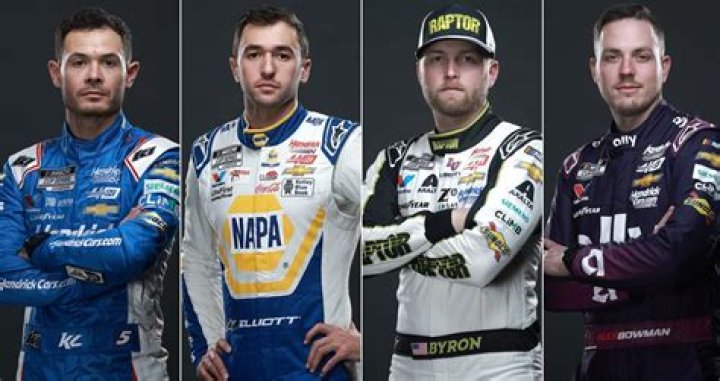 Who drives for Hendrick Motorsports?