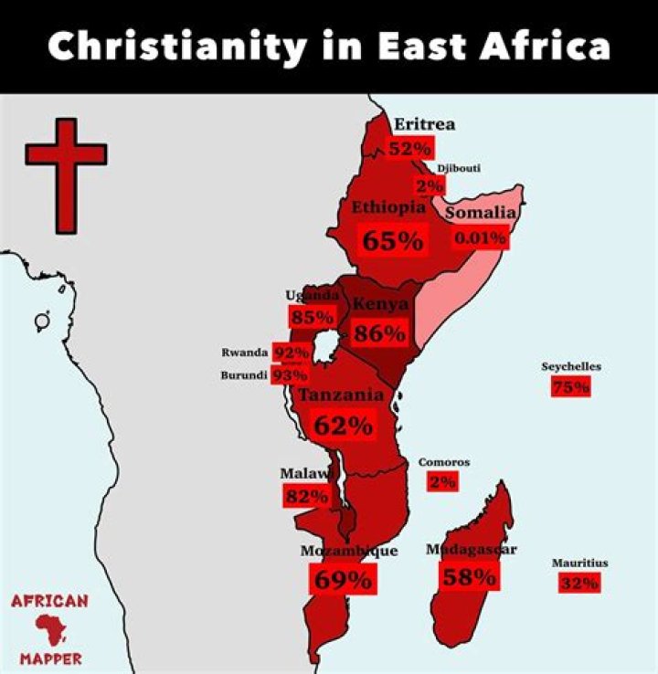Who first brought Christianity to Africa?