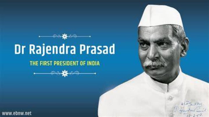 Who is the 1st president of India?