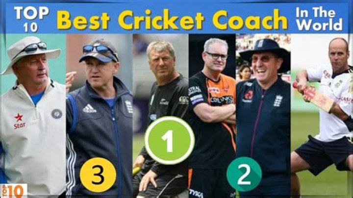 Who is the best cricket coach in the world?