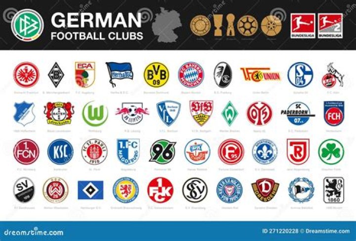 Who is the man in Bundesliga logo?