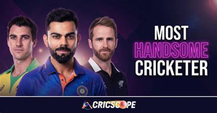 Who is the most handsome cricketer in the world?