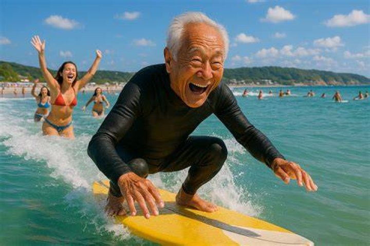 Who is the oldest surfer?