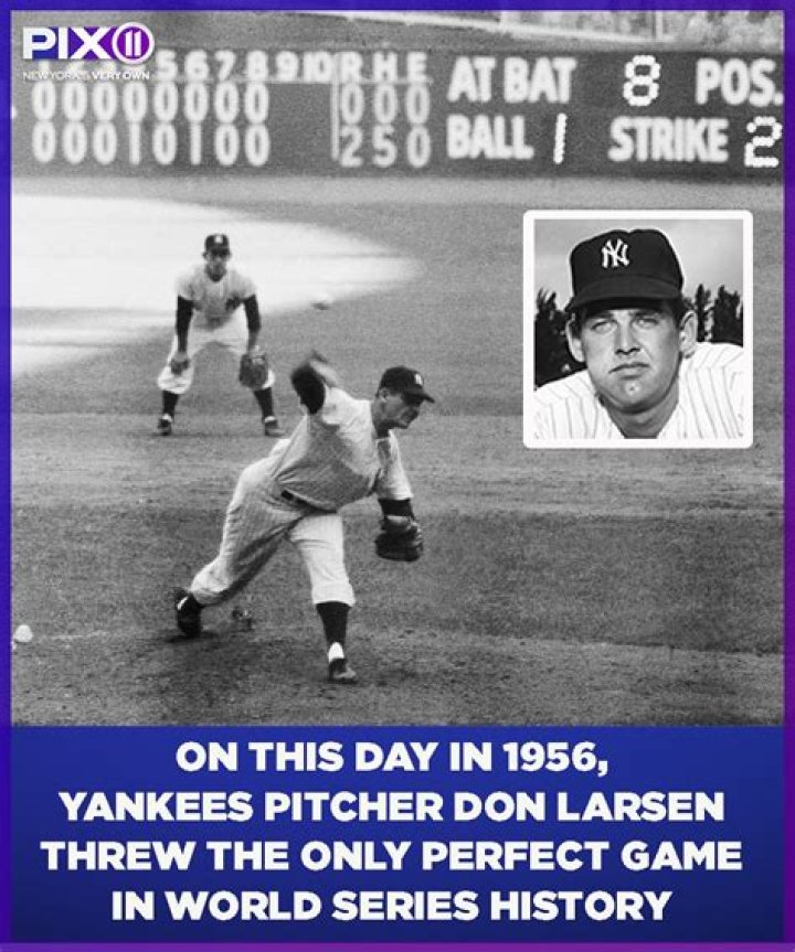 Who is the only pitcher to throw a perfect game in the World Series?