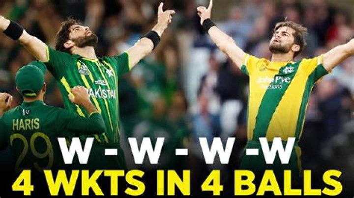 Who took 4 wickets in 4 balls in T20?