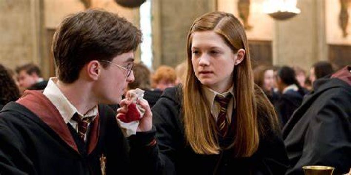 Who was Harry's first kiss?