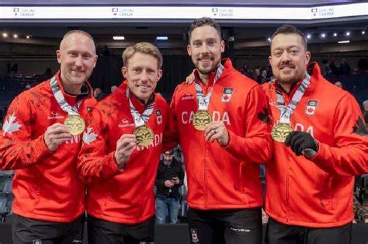 Who won men's curling Olympics?