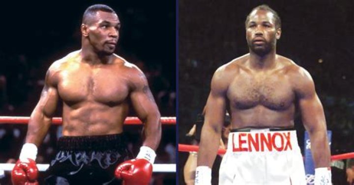 Who won Mike Tyson or Lennox Lewis?