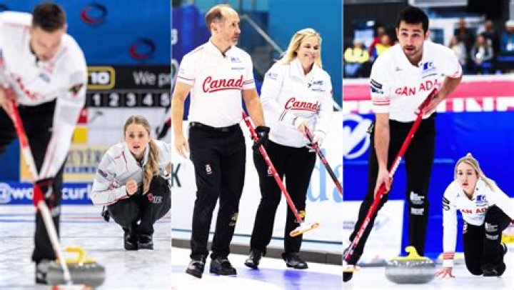 Who won mixed doubles curling?