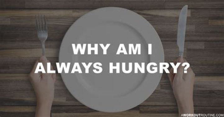 Why am I hungry all the time?