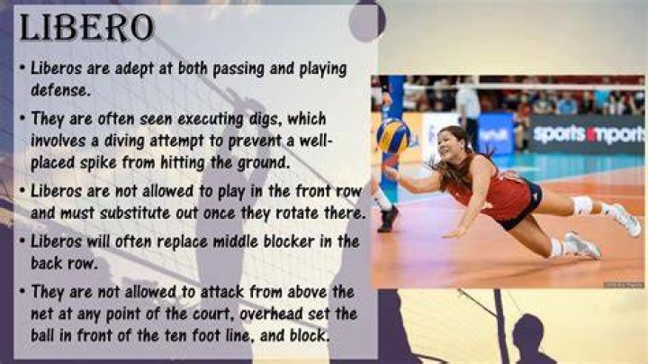 Why are liberos not allowed to serve?