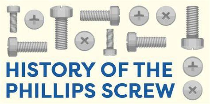 Why are Phillips screws used?
