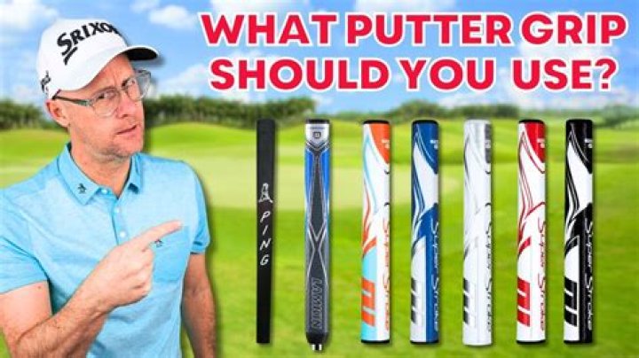 Why are putter grips flat?