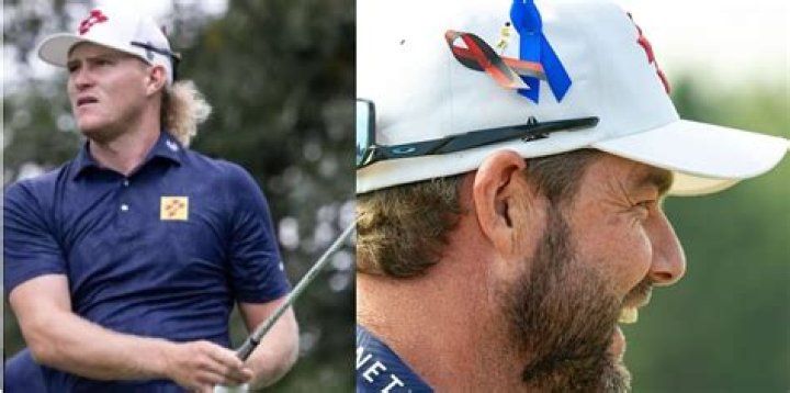 Why are the PGA players wearing ribbons?