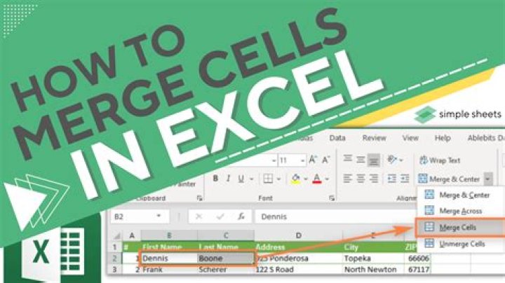 Why can't I merge cells in Excel table?