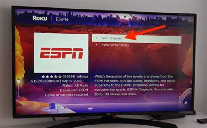 Why can't I watch ESPN on my Roku?