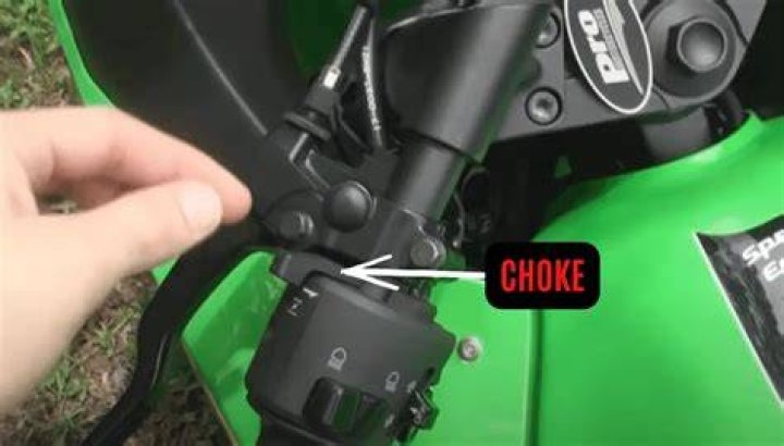 Why choke is used in bike?