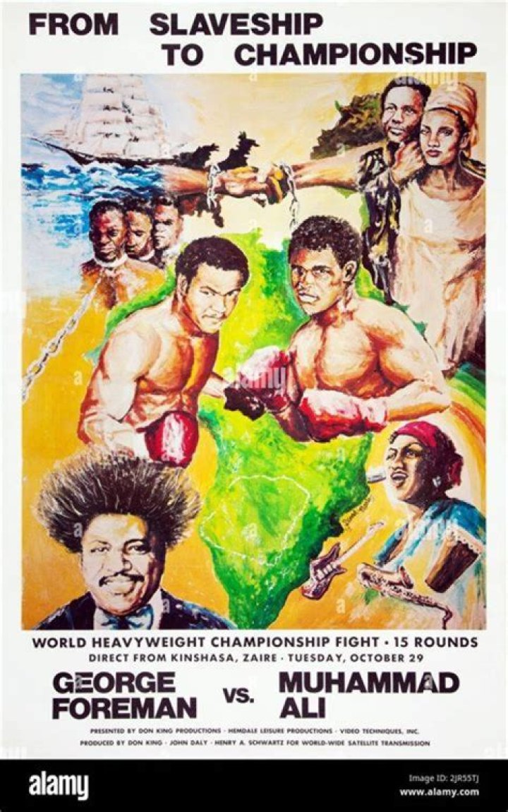 Why did Ali and Foreman fight in Zaire?