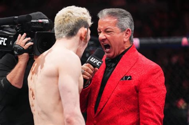 Why did Bruce Buffer leave UFC?