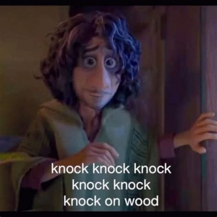 Why did Bruno knock wood Encanto?