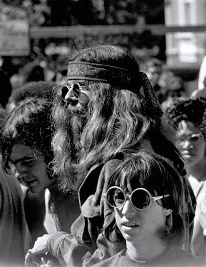 Why did hippies go to San Francisco?