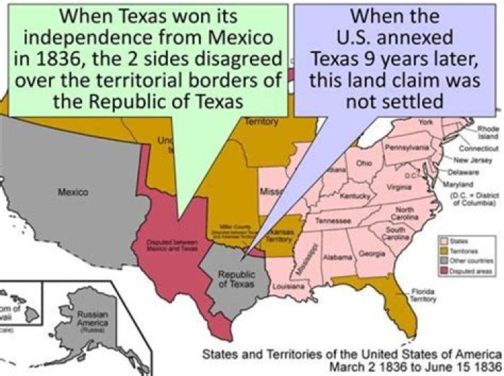 Why did Texas join the South?