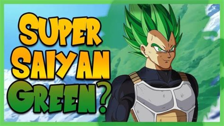 Why did Vegeta's hair turn green?