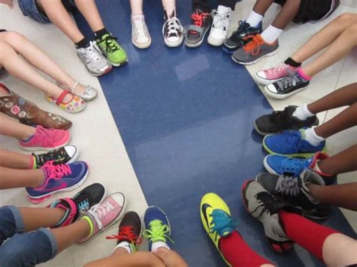 Why do athletes wear two different shoes?