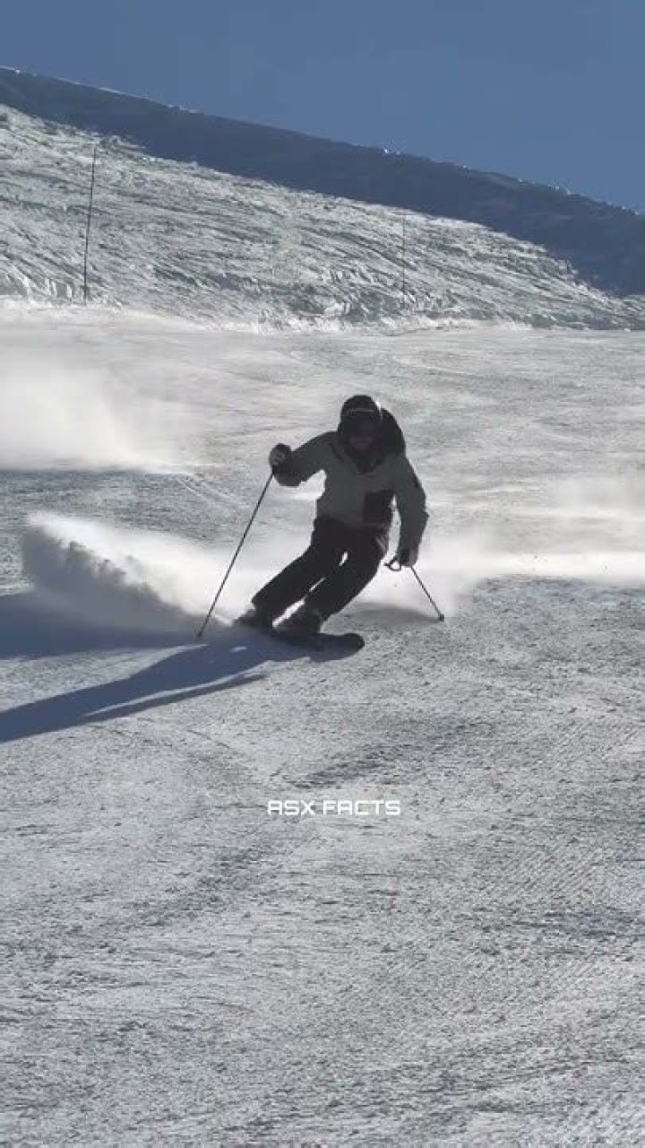 Why do skiers zig zag?