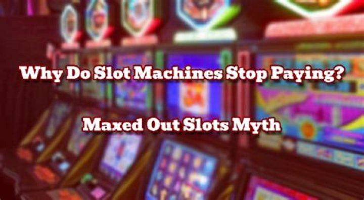 Why do slot machines stop paying?