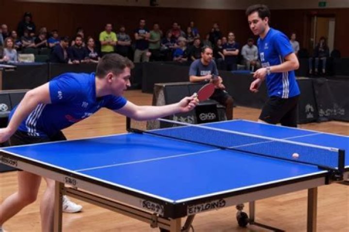 Why do table tennis players stare at the ball?