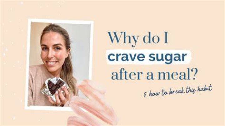 Why do you crave sweets when breastfeeding?