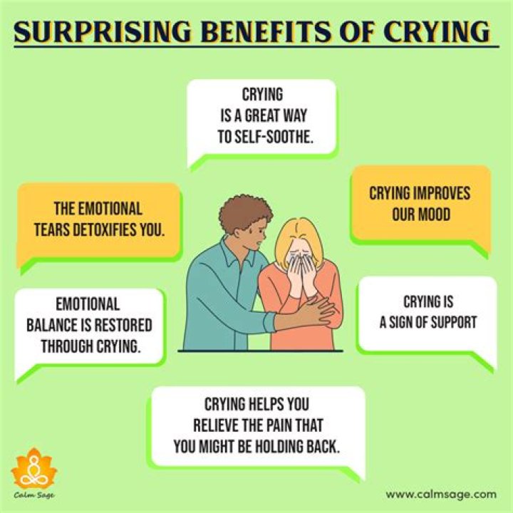 Why does crying make you feel better?