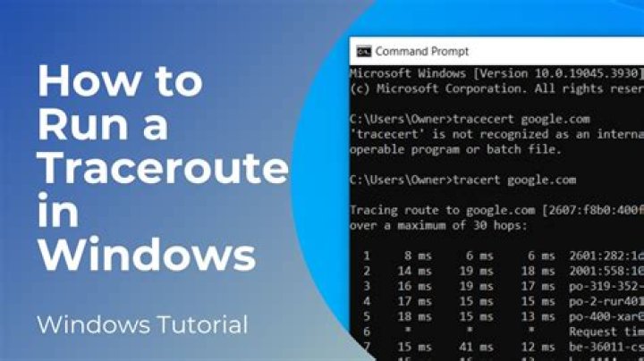 Why Does My traceroute timeout?
