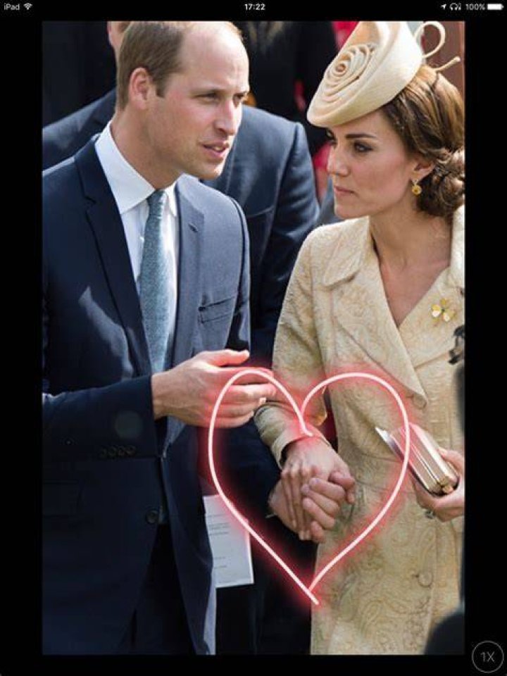 Why don t William and Kate hold hands?