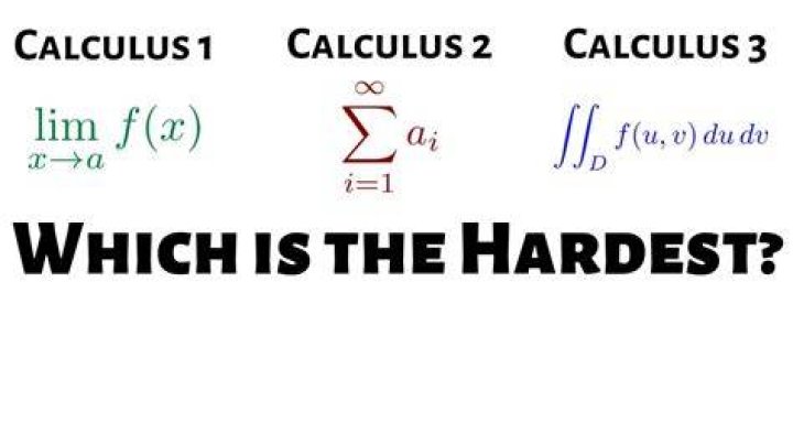 Why is calculus so hard?