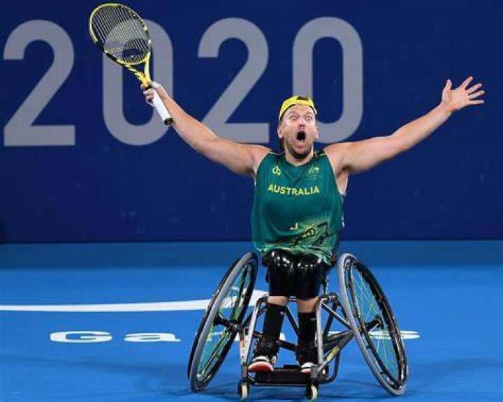 Why is Dylan Alcott paraplegic?