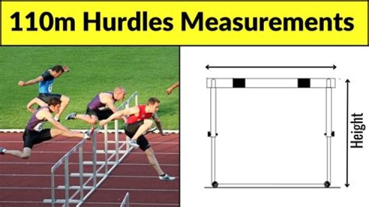Why is it called 110m hurdles?