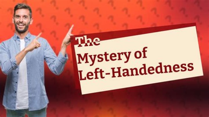 Why is it so rare to be left handed?