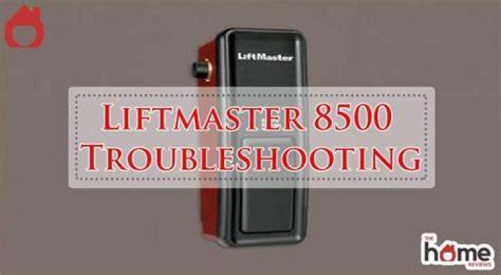 Why is my LiftMaster 8500 beeping?