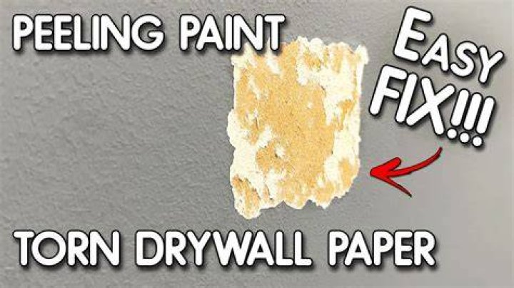 Why is my paint peeling when I remove tape?