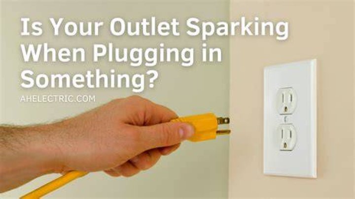 Why is my plug sparking?